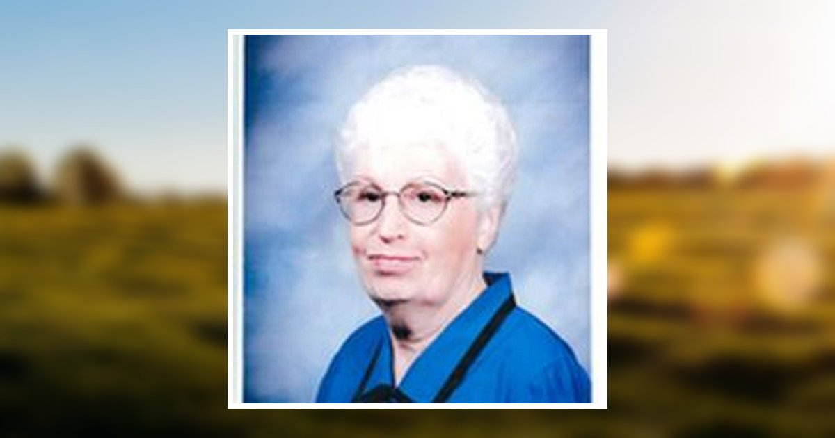 Ann Tedrow Obituary 2016 Melby Mortuary