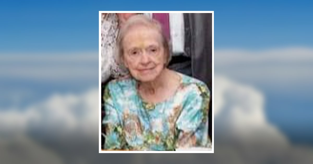Mary Frances Gillett Obituary 2023 Terrace Park Funeral Home and Cemetery