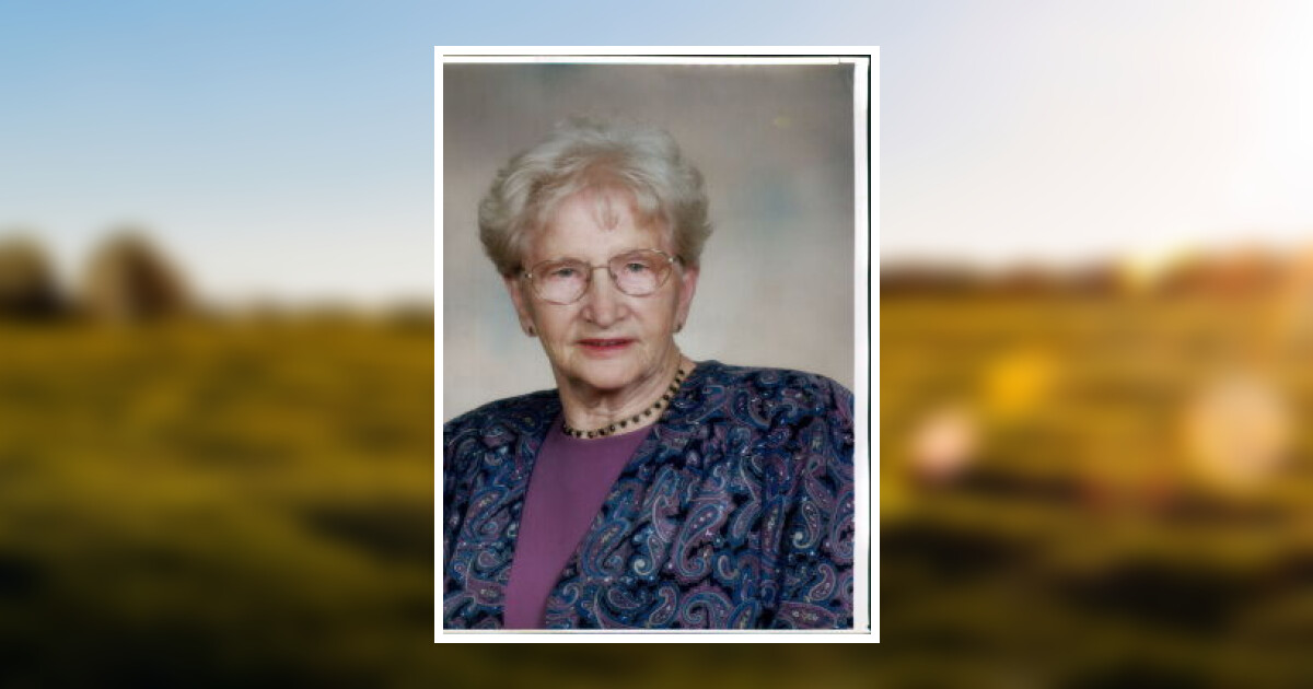 Margaret Boersma Obituary 2018 Ward Funeral Homes