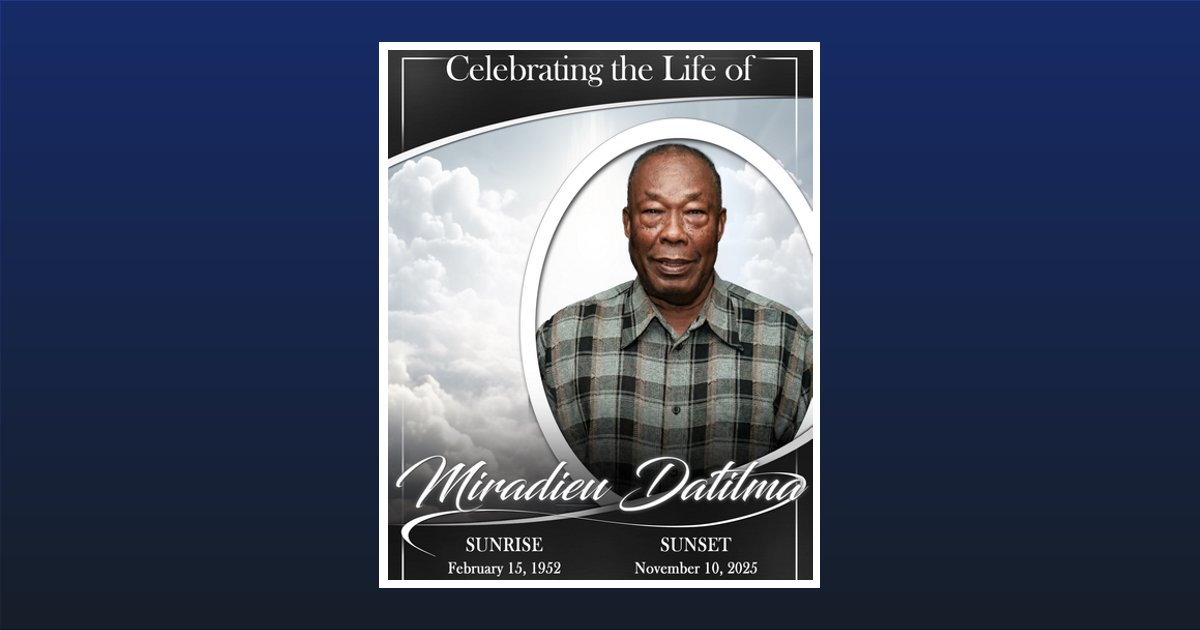 Miradieu Datilma Obituary, Orlando, FL