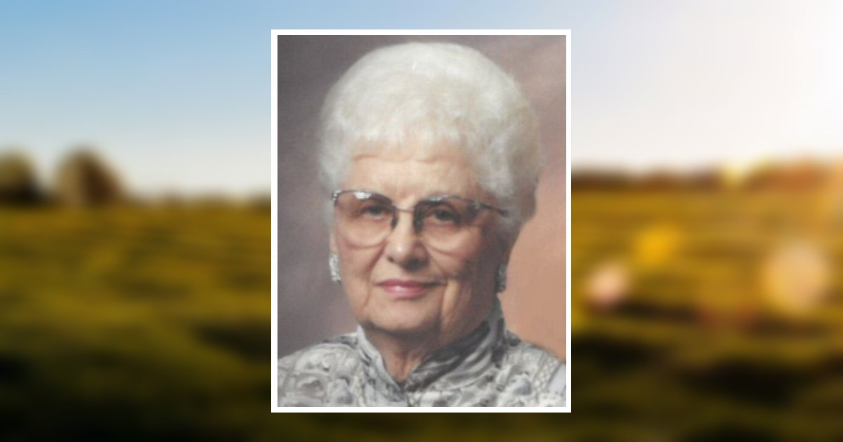 Leora Stromley Obituary 2020 WorleinHoff Funeral Homes