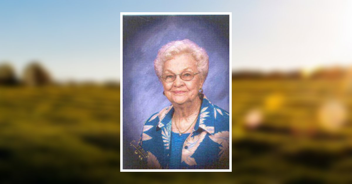 Dorothy Driskell Behringer Obituary 2009 WilkirsonHatchBailey