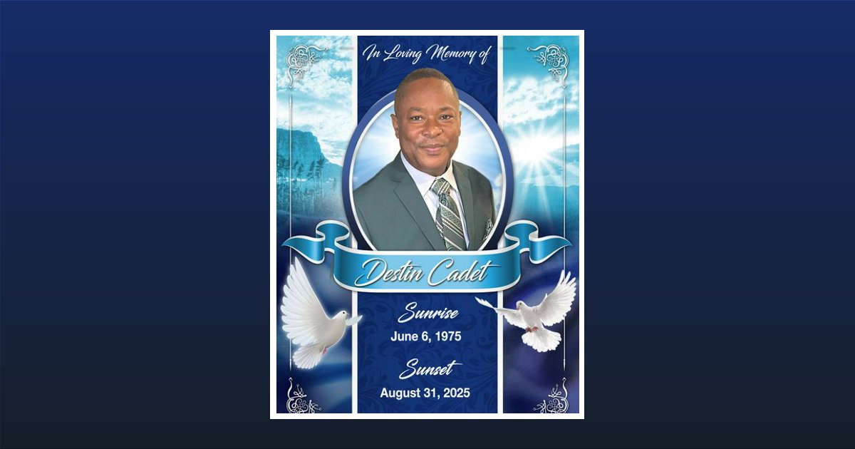 Destin Cadet Obituary, Orlando, FL