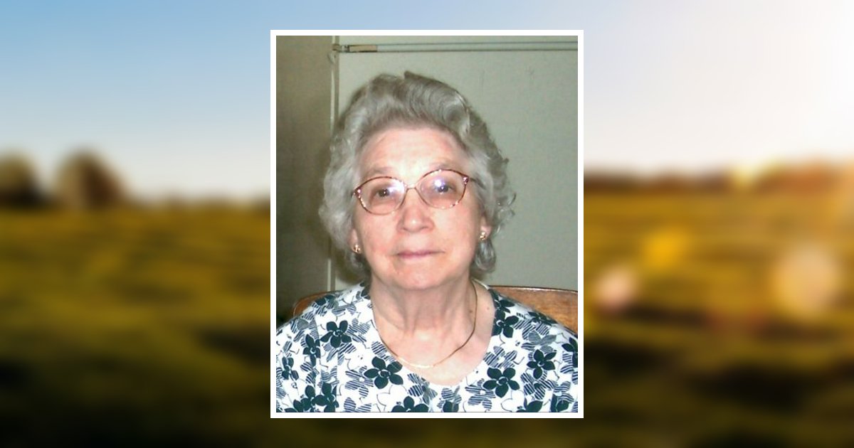 Mabel Lee King Baugher Obituary 2024 Stauffer Funeral Homes