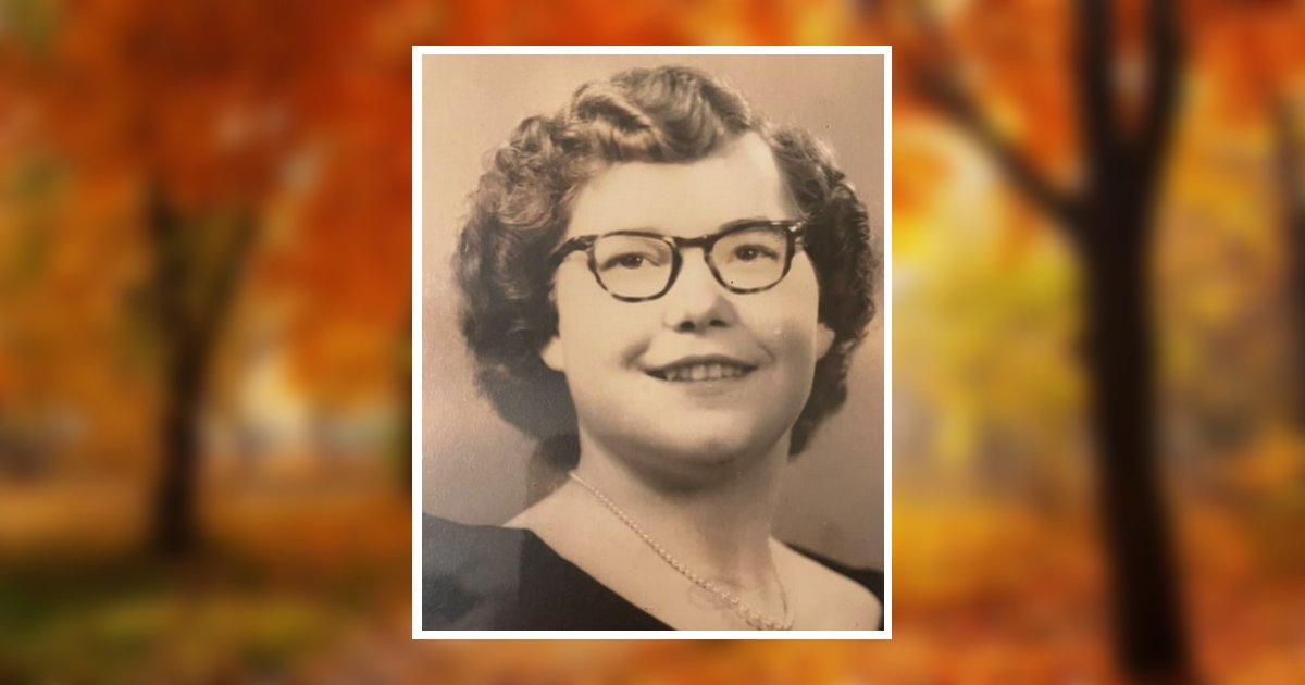 Bernice E. Hinson Smith Obituary 2023 Replogle Lawrence Funeral Home