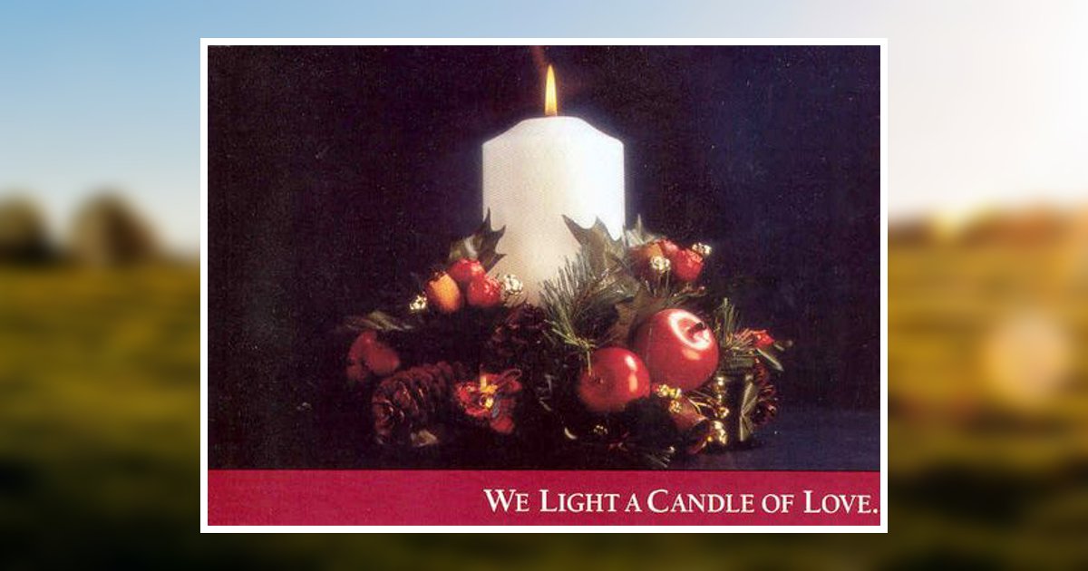 Service Of Remembrance Obituary 2006 Warner Funeral Home & Crematory