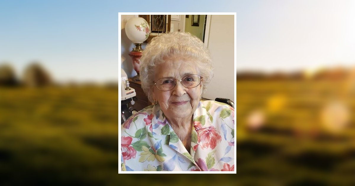 Marjorie Marie Holmes Obituary 2022 Evans Mortuary