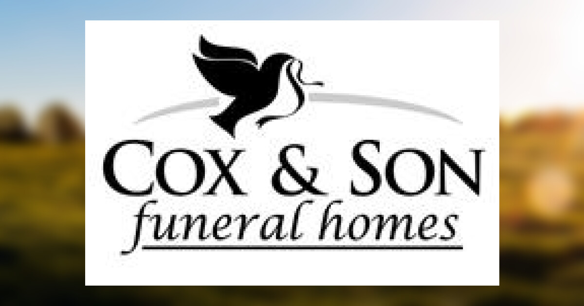 Mary Elizabeth Rumage Obituary 2014 Cox & Son Funeral Homes