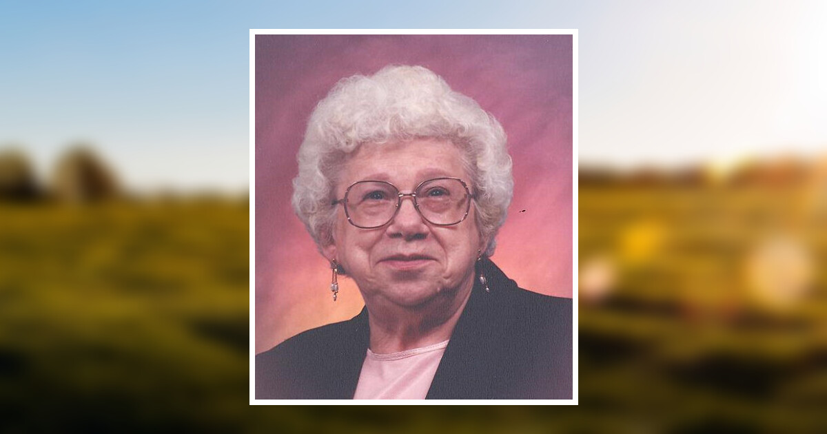 Evelyn E. Shanklin Obituary 2014 - Wichmann Funeral Homes