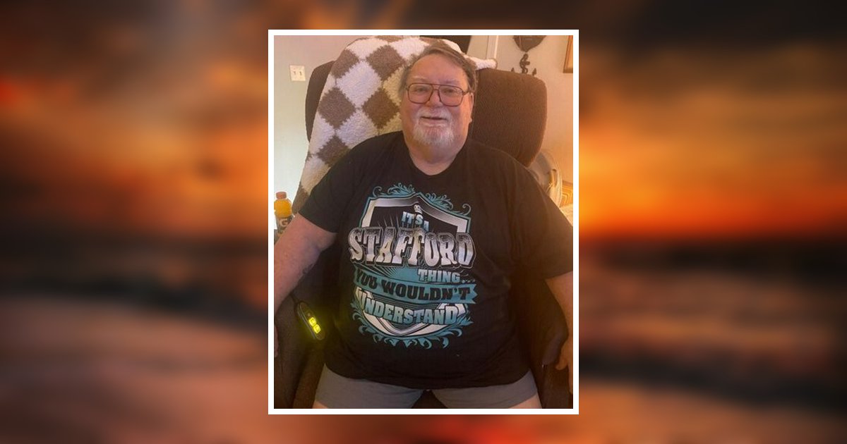 Sr. Tony Dean Stafford