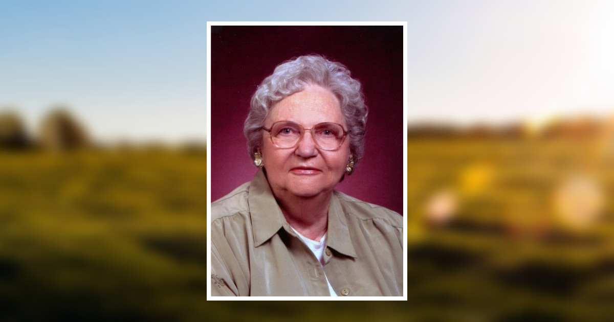 Beulah Faye Ewers Obituary Daniel Funeral Home