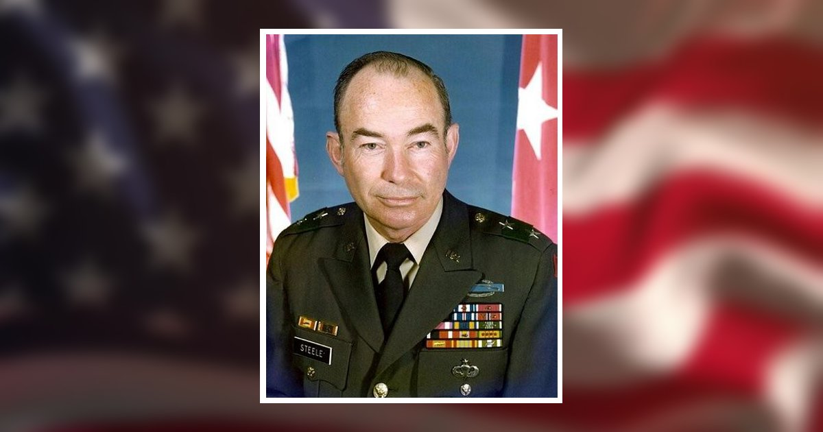 Portrait of Major General Retired William Berry Steele