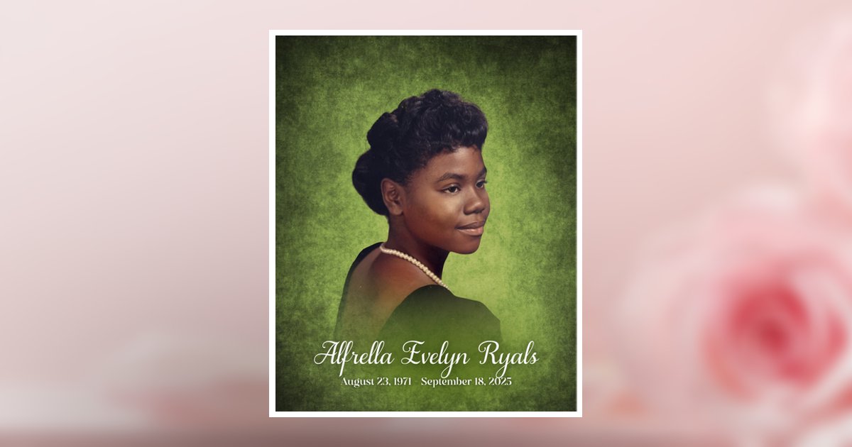 Alfrella Evelyn Ryals Obituary, Jacksonville, FL