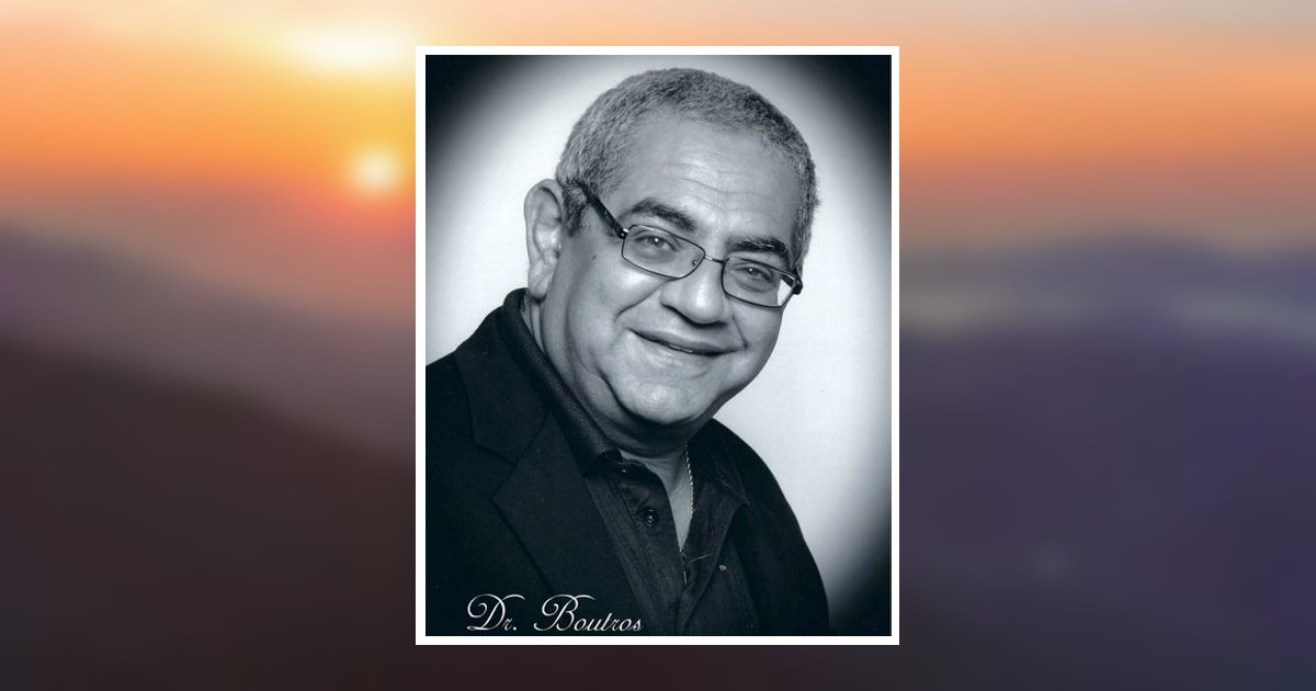 Dr. Gamal Boutros Obituary, Fall Branch, TN