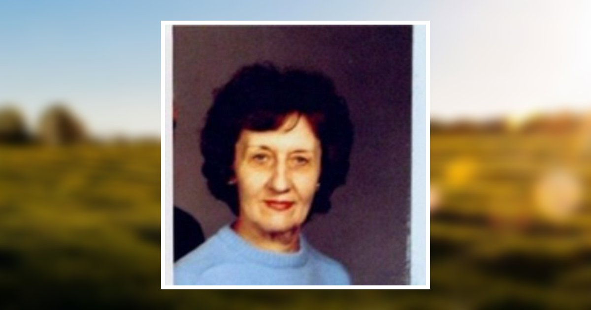 Margaret Harrison Obituary 2013 Hooper, Huddleston & Horner Funeral