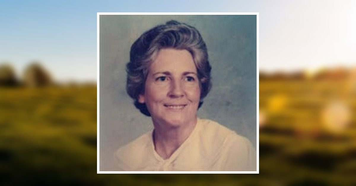 Myrtle Hopson Obituary 2024 Baker Funeral Home & Crematory
