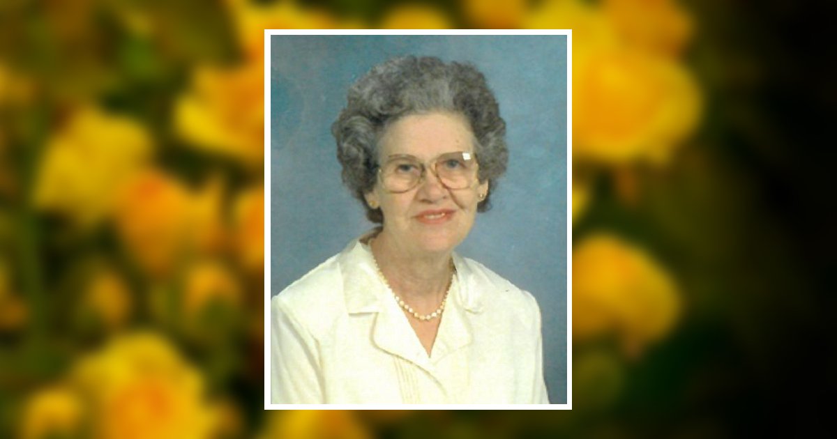 Gladys J. Smith Obituary September 17, 2023 HamlettDobson Funeral Homes