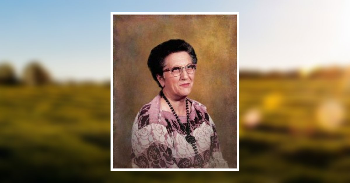 Hazel Saucier Obituary 2015 Escude Funeral Home