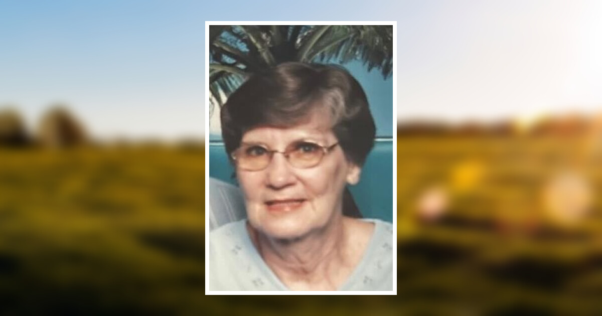 Dorris Jean Odum Obituary 2022 - Blue Funeral Home & Cremation Services