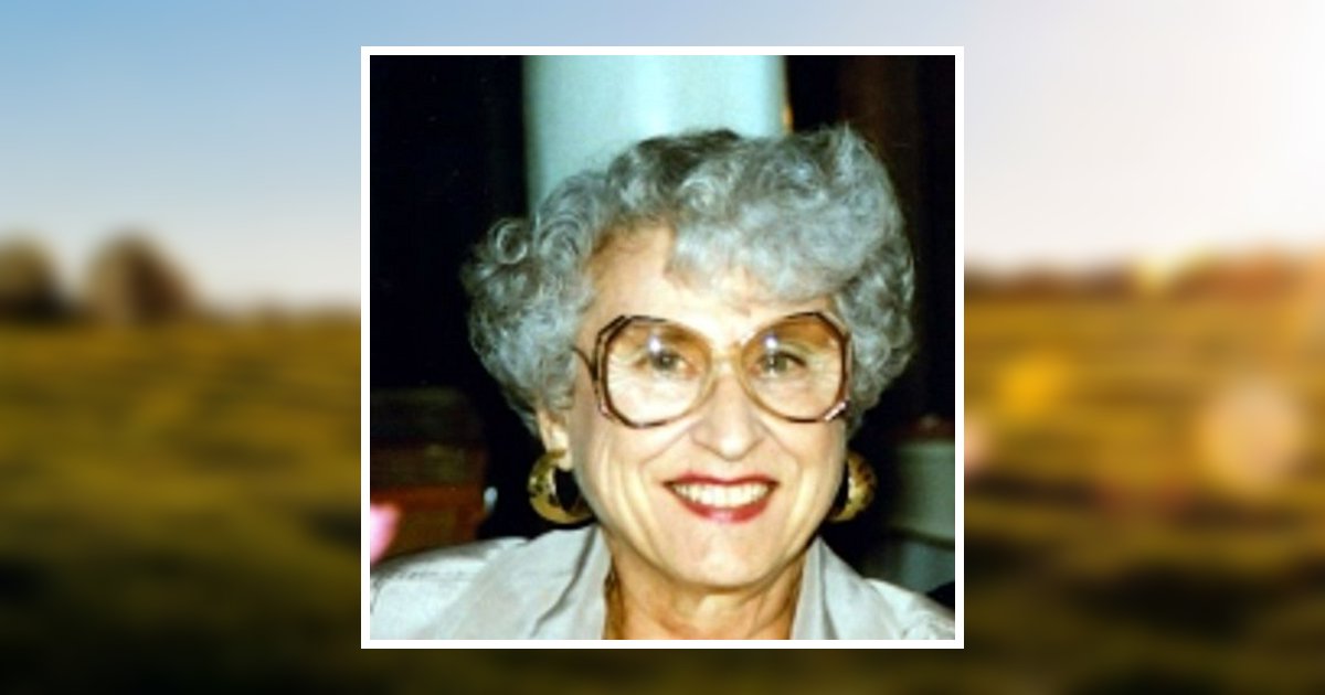 Lillian Esther Dangott Obituary 2018 Hillier Funeral Home & Cremations