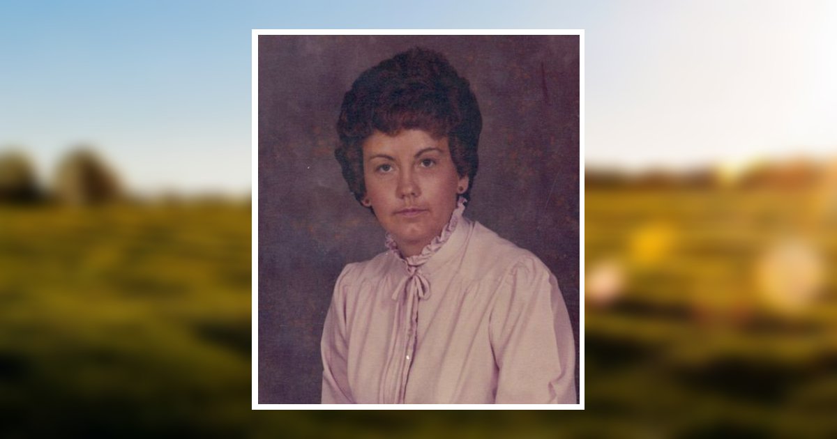 Jane (Smith) Cain Obituary June 23, 2019 - Carter Funeral Home