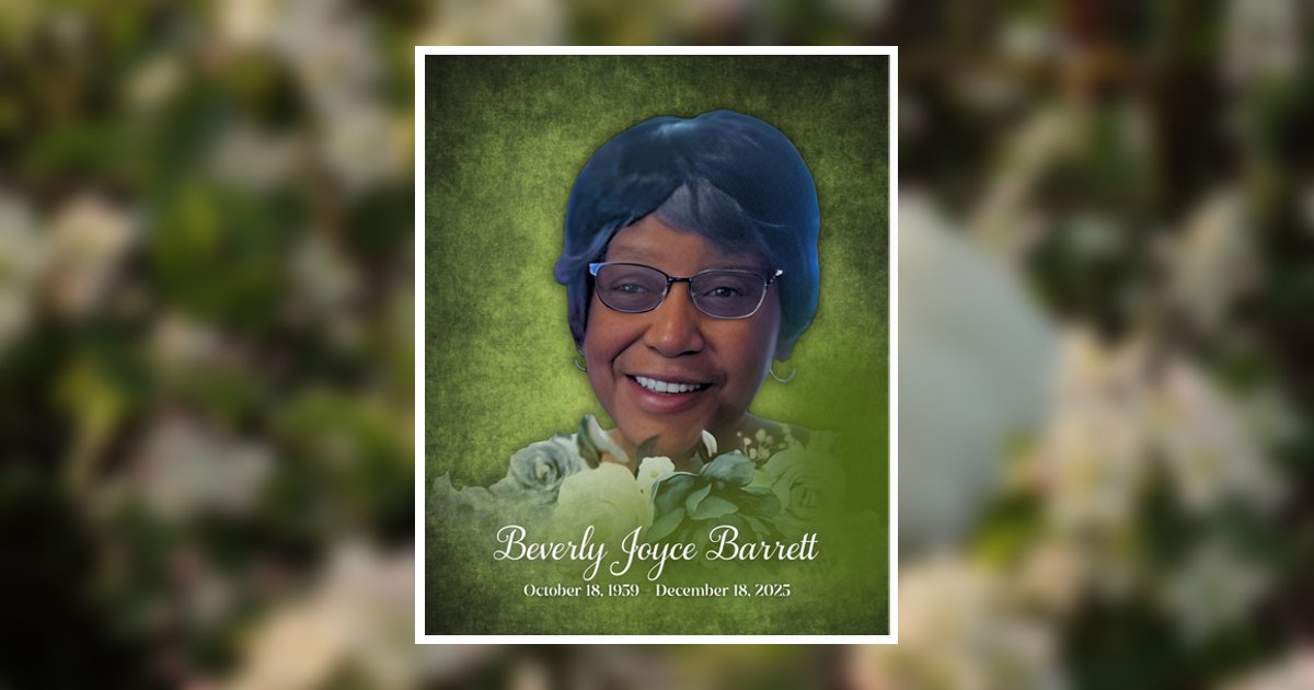 Beverly Joyce Barrett Obituary, Jacksonville, FL