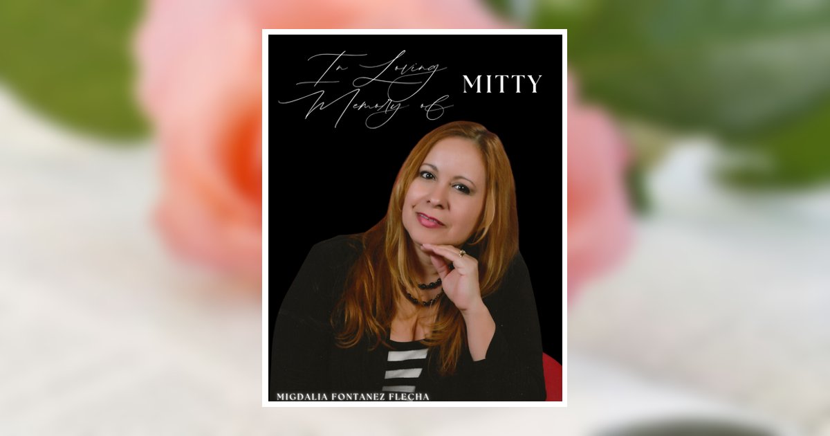 Portrait of Migdalia Iris "Mitty" Fontanez Flecha