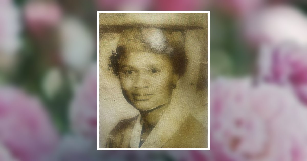 Bertha Lee Wiggins Obituary March 23, 2025 Crocker Funeral Home