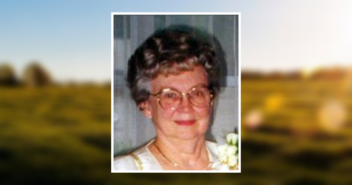 Margaret Jackman Obituary 2006 CurrieJefferson Funeral Home & Memorial Gardens