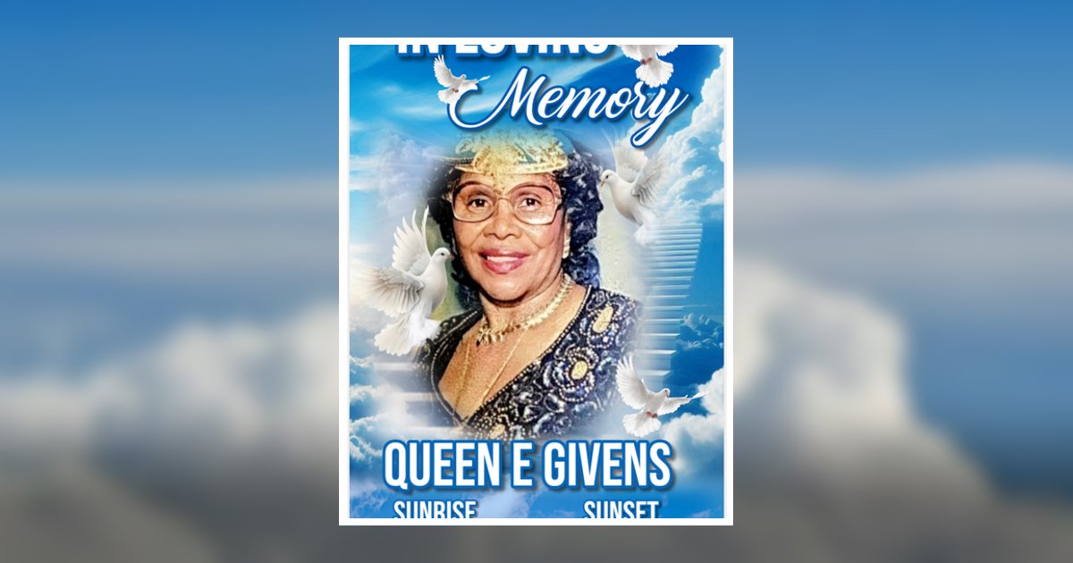 Portrait of Queen Ester Ferguson  Givens