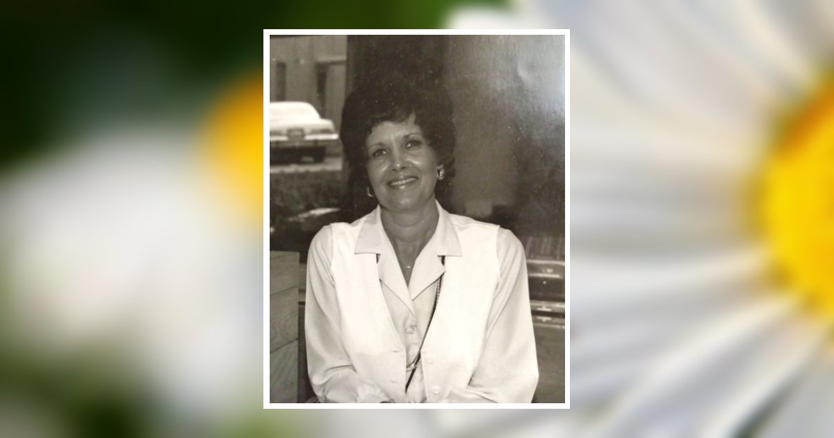 Cora Ann Irby Obituary 2023 b & Stephens Funeral Homes