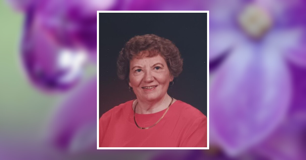 Eugenia M. Stitzer Obituary June 10, 2024 - Speer Funeral Home