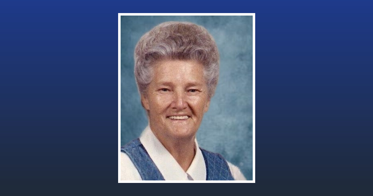 Peggy Nell Hodge Obituary February 29, 2024 Saulters Moore Funeral Home