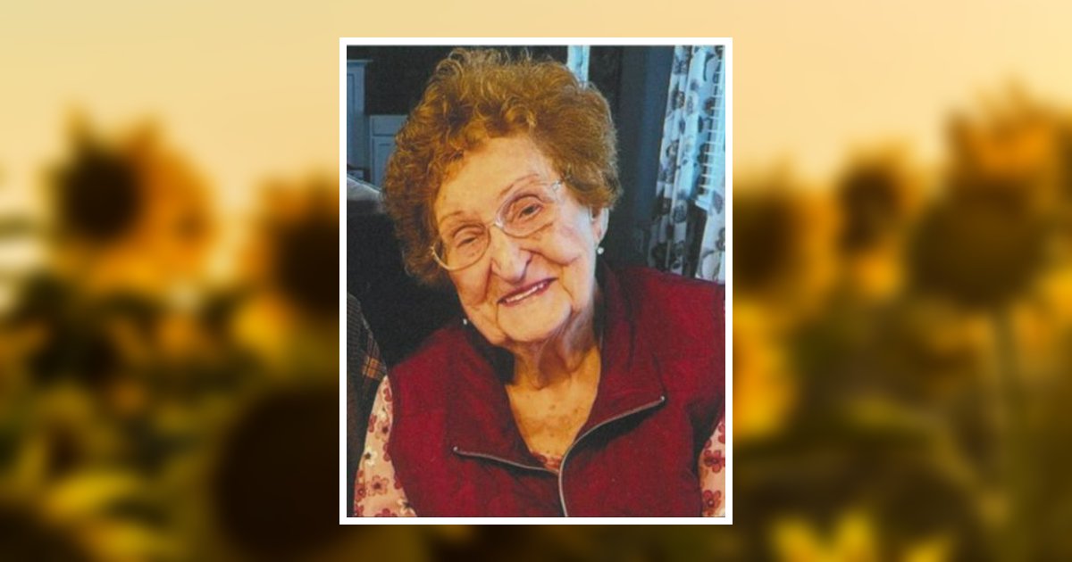 Faye B. Hann Obituary, Dry Run, PA