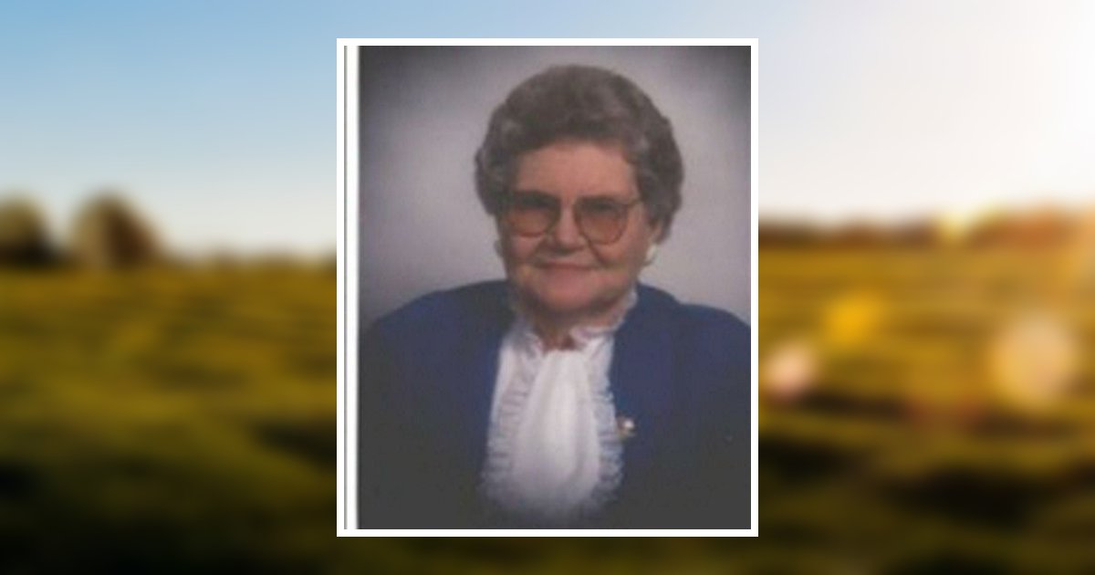 Evelyn G. Odson Obituary 2007 Pearson Family Funeral Service