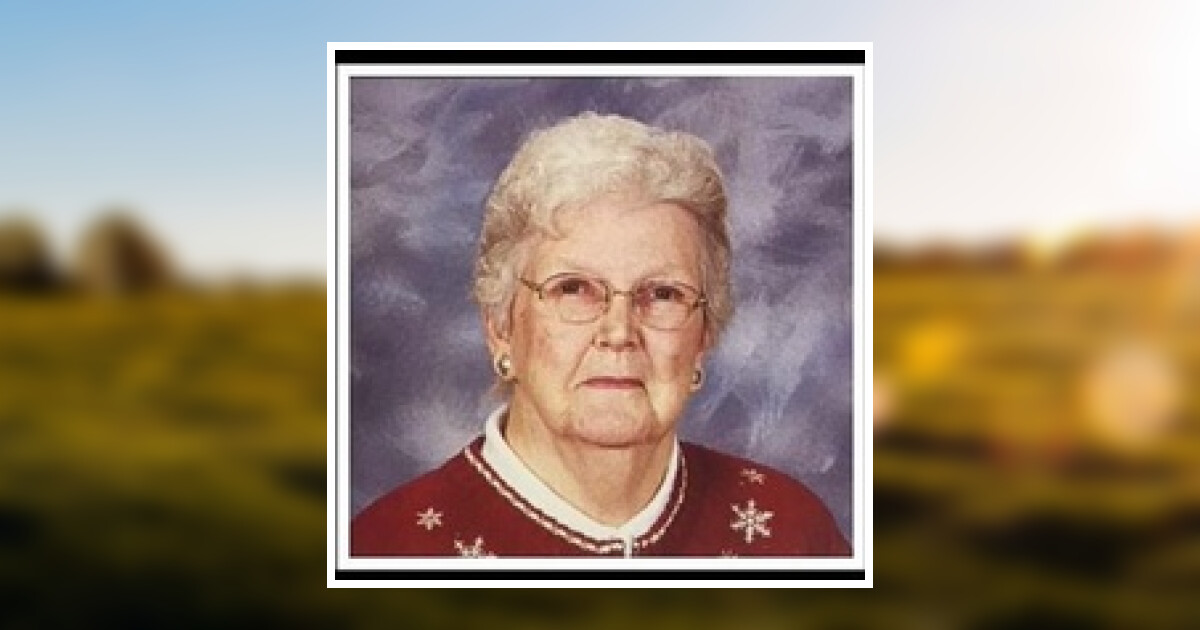 Lucille Watenpuhl Obituary 2018 Gesche Funeral Home