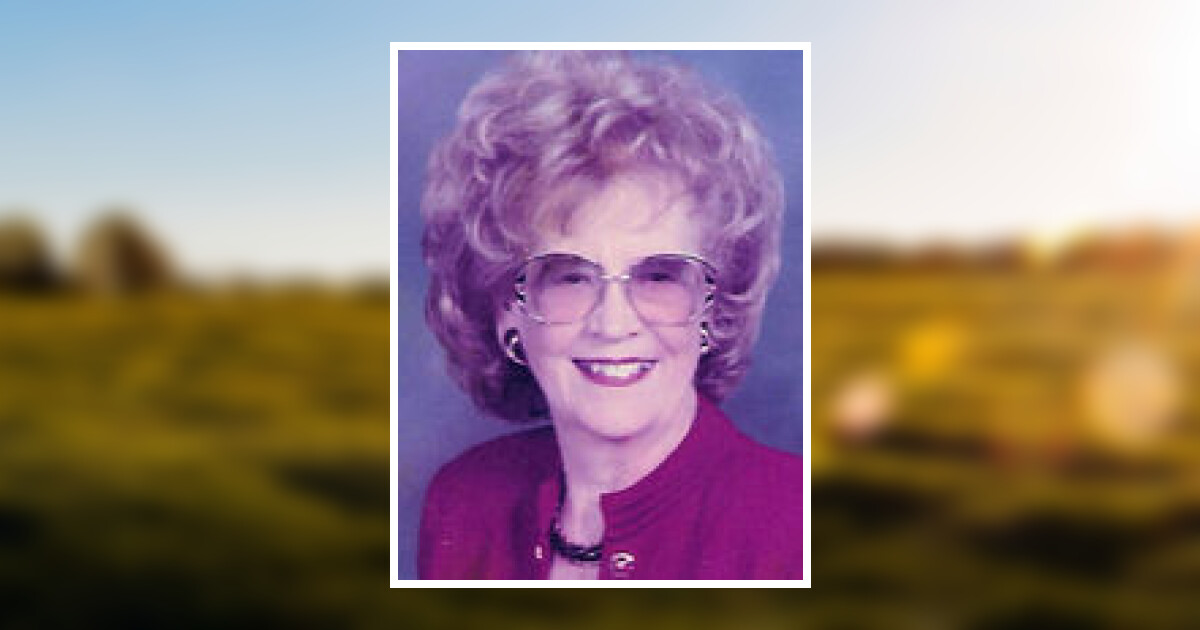 Margaret Richardson Obituary 2018 - Worley-Luginbuel Funeral Home - Jay