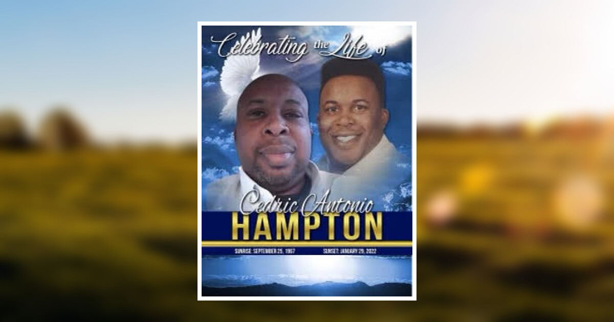 CEDRIC HAMPTON Obituary 2022 - Golden Gate Funeral Home