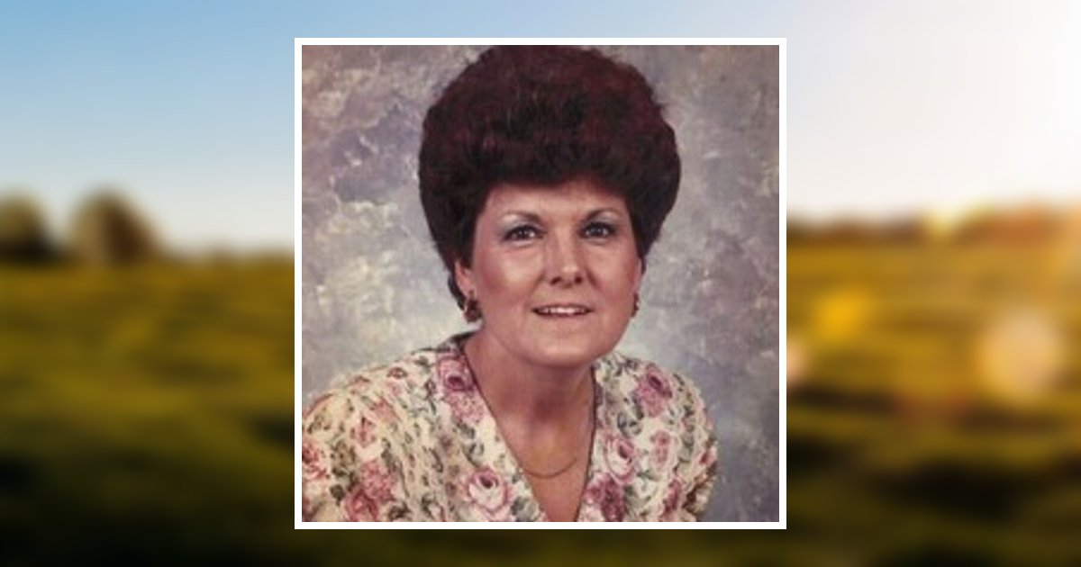 Betty Coe Hardy Obituary 2023 Gentry Family Funeral Service