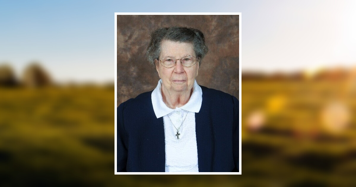 Sister Beatrice Marie Baumgartner RSM Obituary 2018 Hodapp