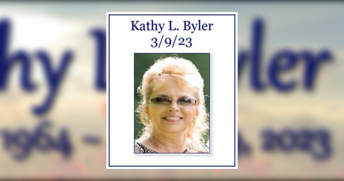 Kathy Byler Obituary 2023 - Loutzenhiser Funeral Homes & Cremation ...