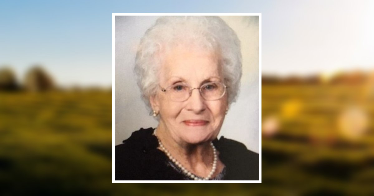 Oleta Davidson Obituary 2019 Schneider Funeral Home & Crematory