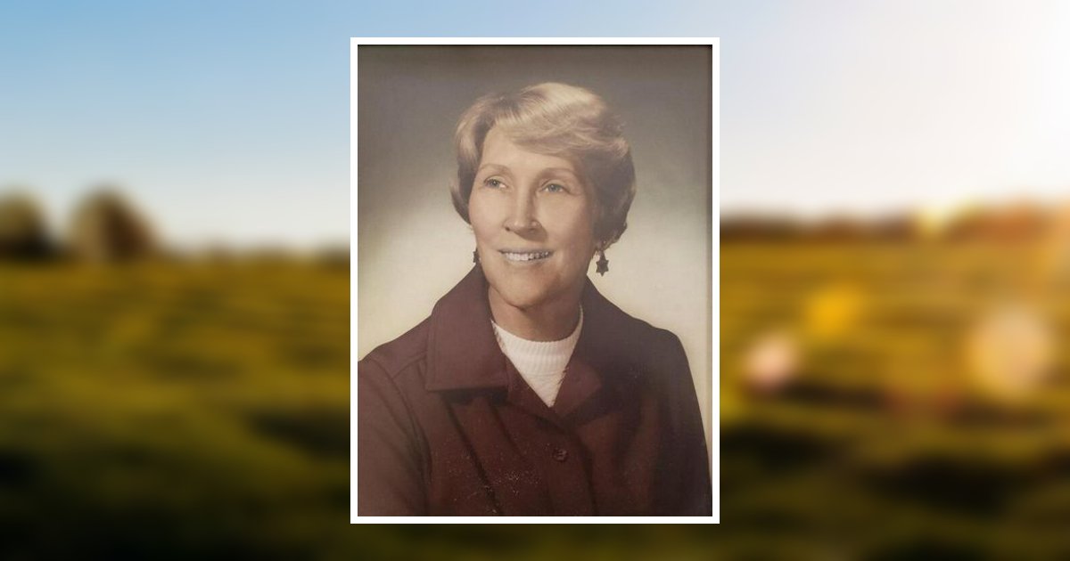 Margaret (Peg) (Myers) Briscoe Obituary 2020 MyersDurboraw Funeral Home
