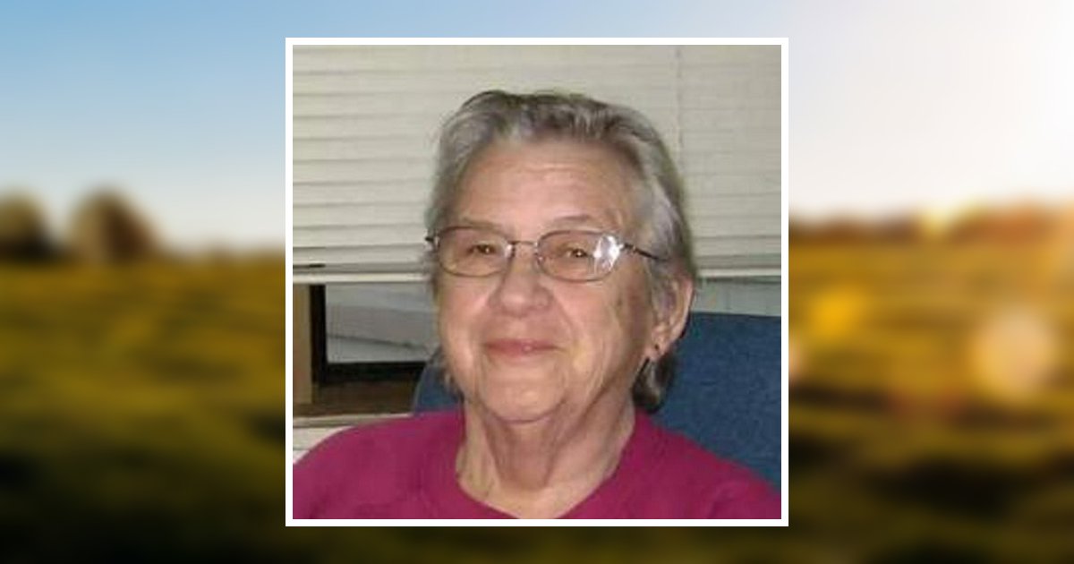 Reba Geraldine Manning Obituary 2015 Pine Knot Funeral Home