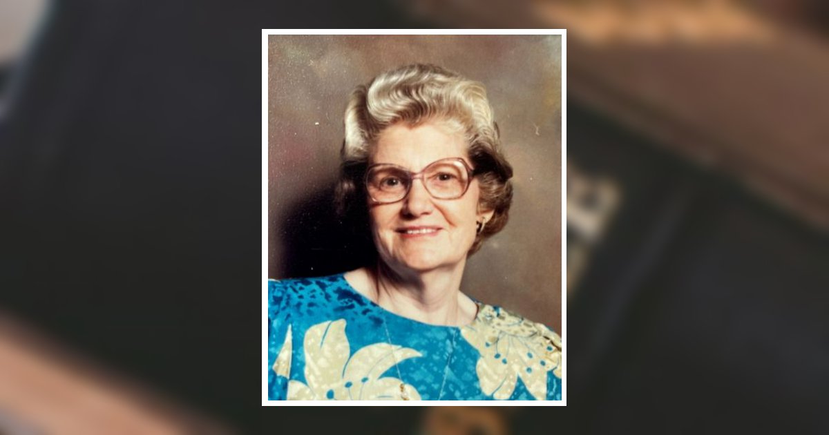 Maudie Manie Newsome Obituary 2023 b & Stephens Funeral Homes