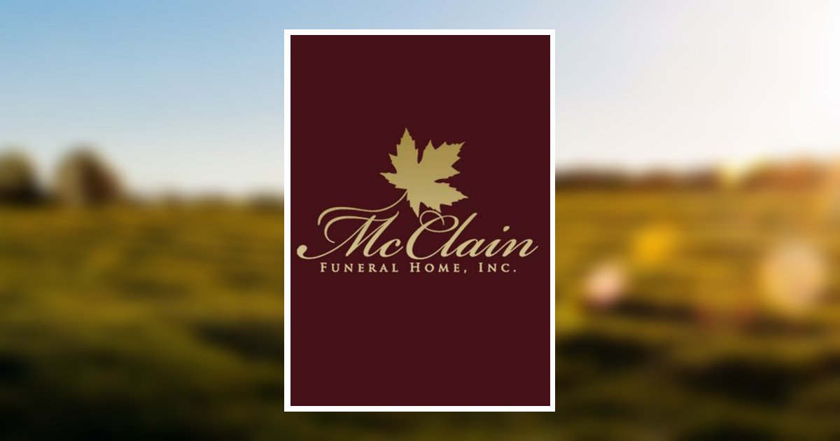Robin Eugene Burns Obituary 2023 McClain Funeral Home