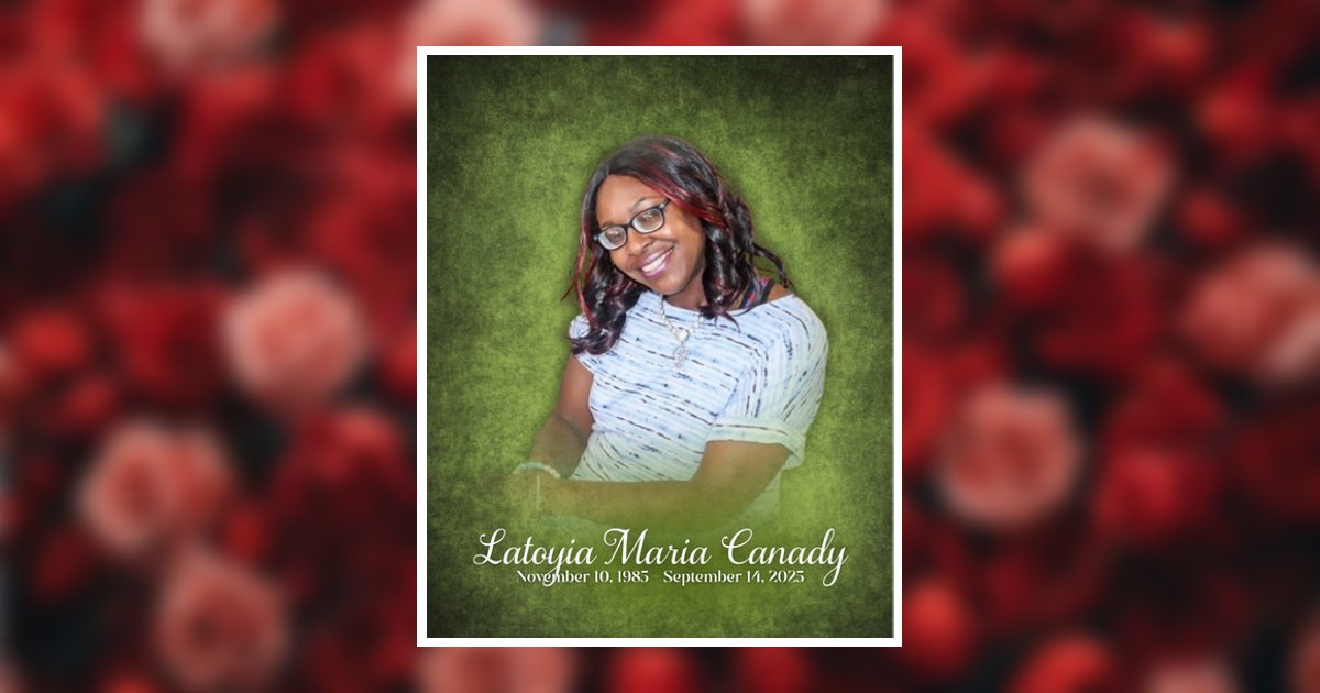 Latoyia Maria Canady Obituary, Jacksonville, FL