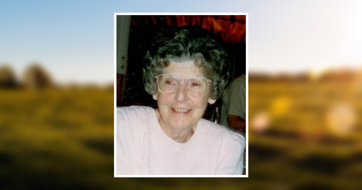 Hazel Margaret Eberwein Obituary October 30, 2014 - McComas Family ...