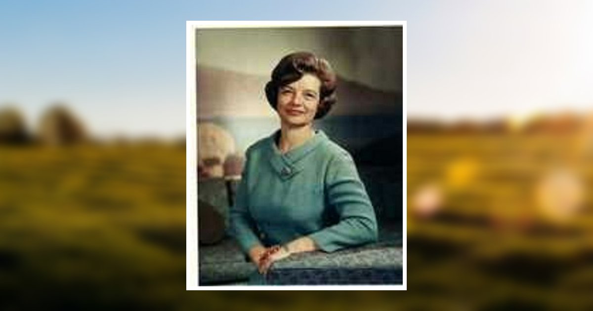 Helen Bardwell Obituary 2010 MooreBlanchard Funerals & Cremations