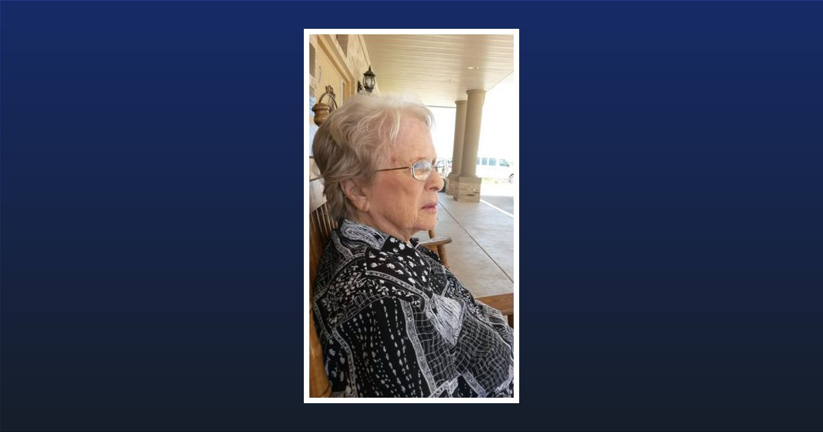 Miriam Anderson Obituary 2015 Grimes Bandera Funeral Chapel